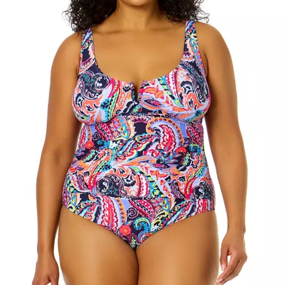 Vibrant Paisley Women's Swimsuit